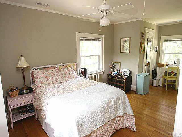 103 Montgomery Street Raleigh, NC 27607 - Photo 8 of 10 Secondary bedroom with great light (three windows) and two walk in closets. Other