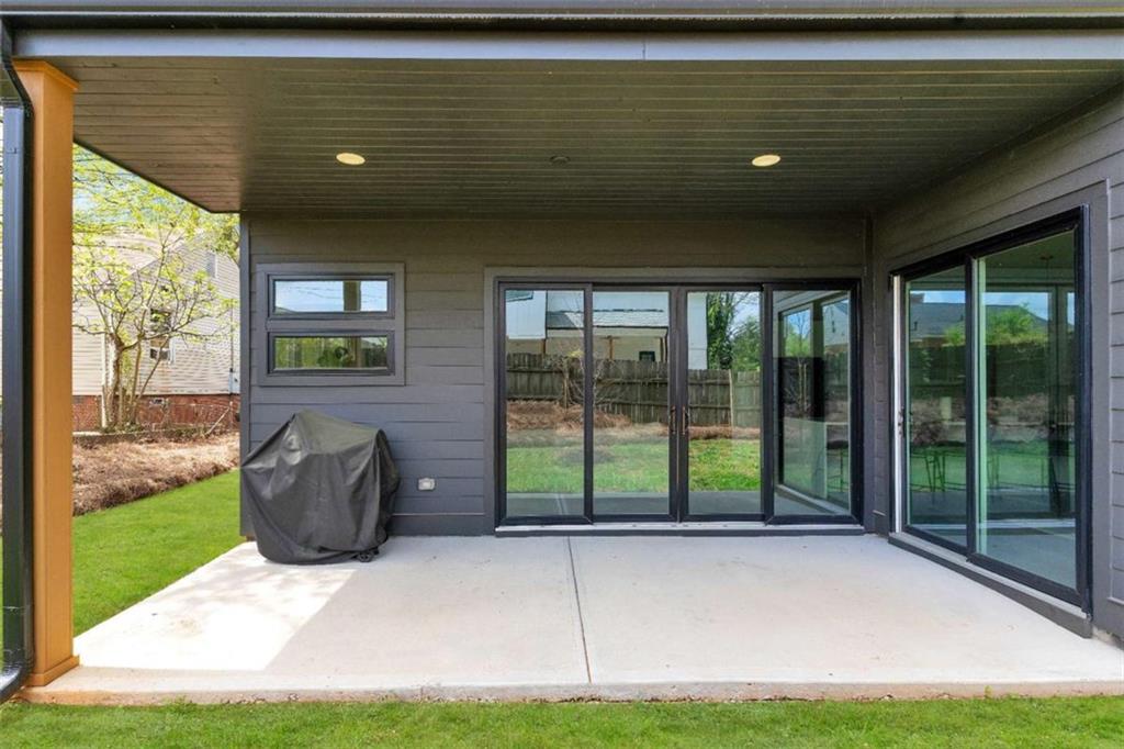 1598 Athens Avenue Southwest Atlanta, GA 30310 - Photo 43 of 45 a view of a porch with furniture and garden