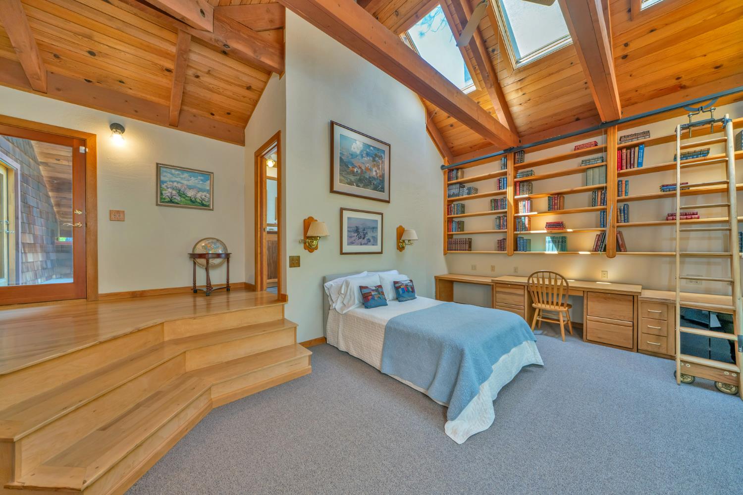 2399 Kingsgate Road Placerville, CA 95667 - Photo 46 of 89 a bedroom with furniture and a couch