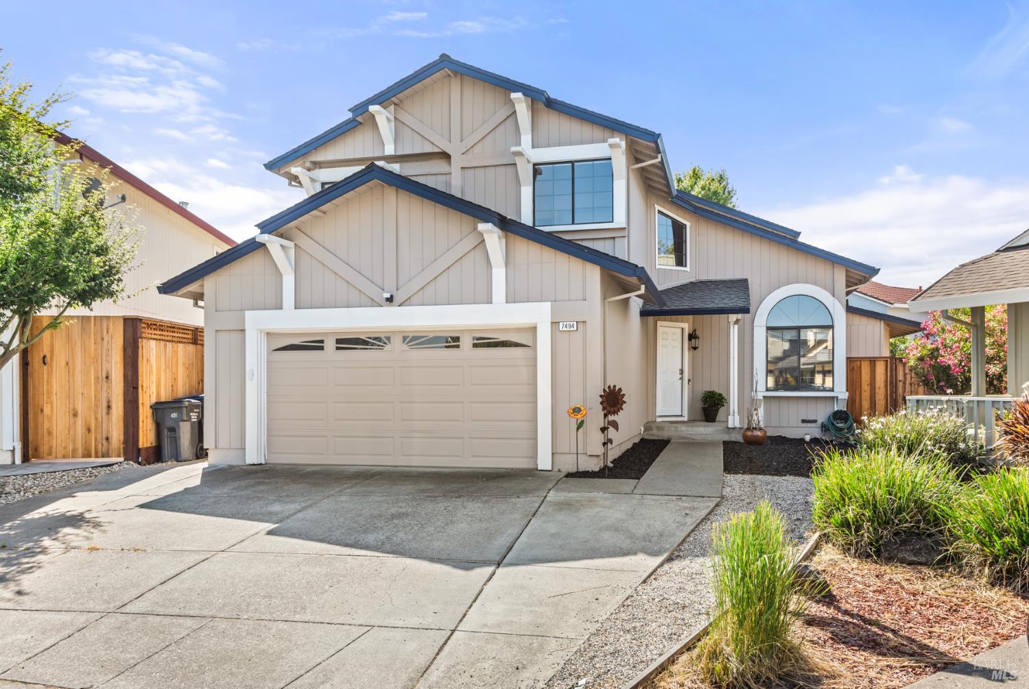 7494 Monique Place Rohnert Park, CA 94928 - Photo 1 of 1 a view of a white house with a outdoor space