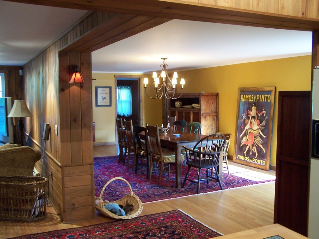 879 Wade Inn Road Becket, MA 01223 - Photo 20 of 29 a view of a dining room with furniture and chandelier