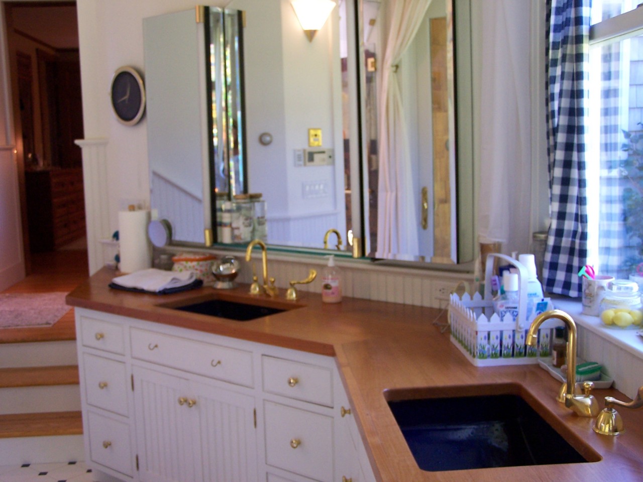 879 Wade Inn Road Becket, MA 01223 - Photo 26 of 29 a bathroom with a sink and a mirror