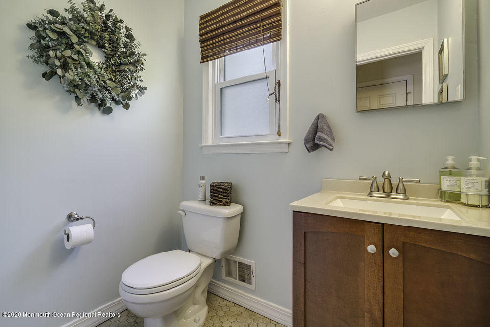34 Hawthorne Road Red Bank, NJ 07701 - Photo 36 of 54 First floor half bathroom