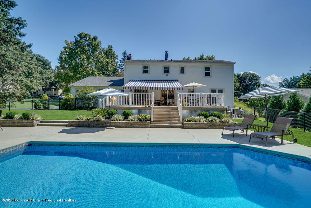 34 Hawthorne Road Red Bank, NJ 07701 - Photo 4 of 54 Deck and pool/patio