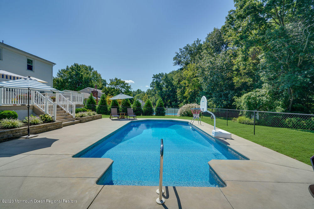 34 Hawthorne Road Red Bank, NJ 07701 - Photo 43 of 54 Heated Saltwater pool