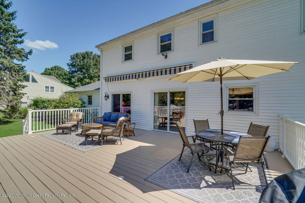 34 Hawthorne Road Red Bank, NJ 07701 - Photo 48 of 54 Deck withour awning