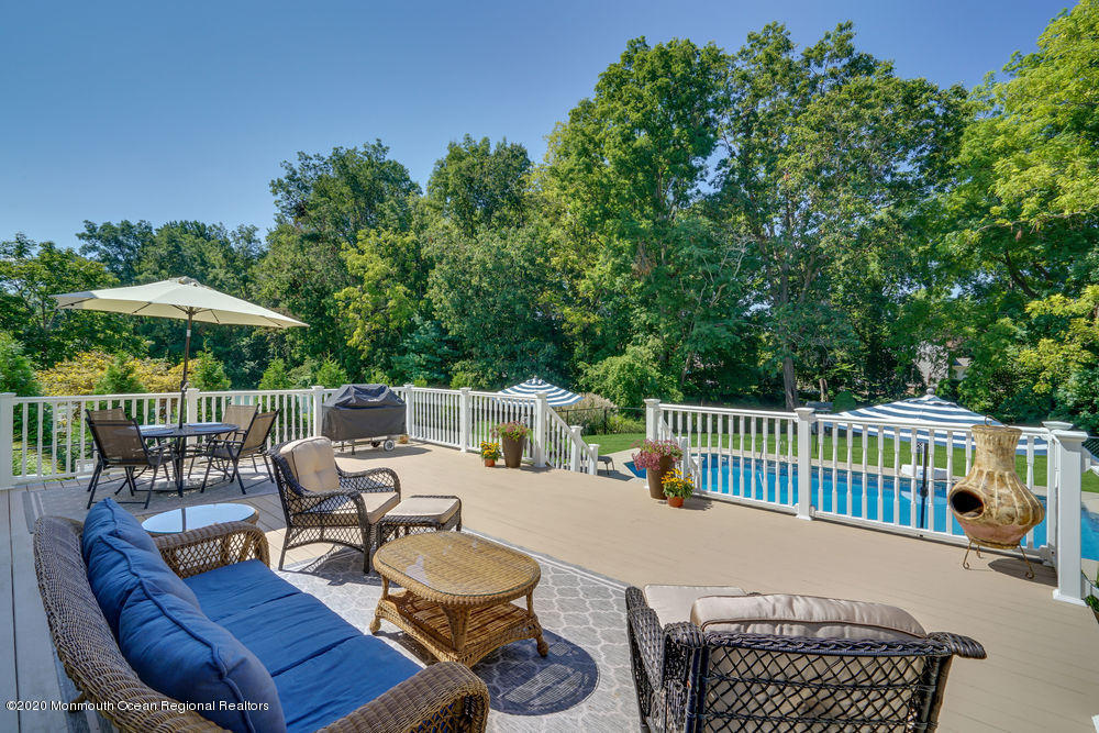 34 Hawthorne Road Red Bank, NJ 07701 - Photo 49 of 54 View from the deck