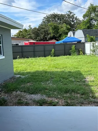 a view of a garden