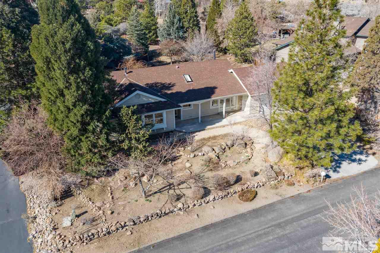 13100 Fellowship Way Reno, NV 89511 - Photo 2 of 40 an aerial view of a house with a yard
