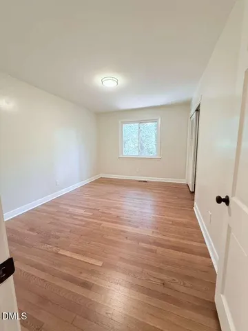 a view of a room with rack on the wall