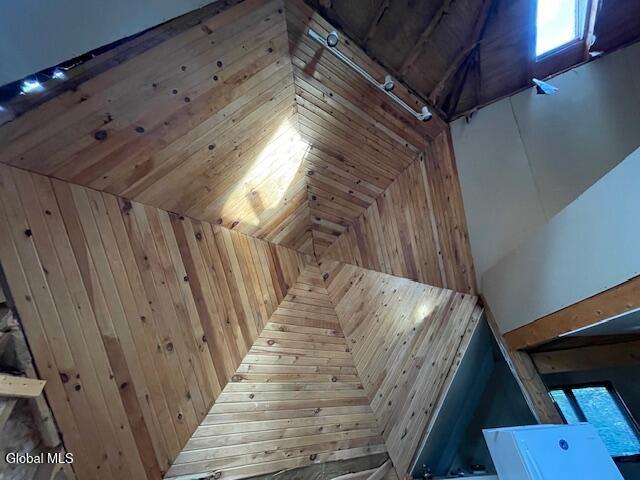 1884 Goodnow Flow Road Newcomb, NY 12852 - Photo 5 of 23 Deign Ceiling