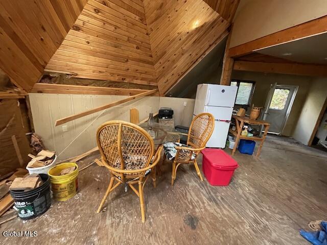 1884 Goodnow Flow Road Newcomb, NY 12852 - Photo 8 of 23 dine area