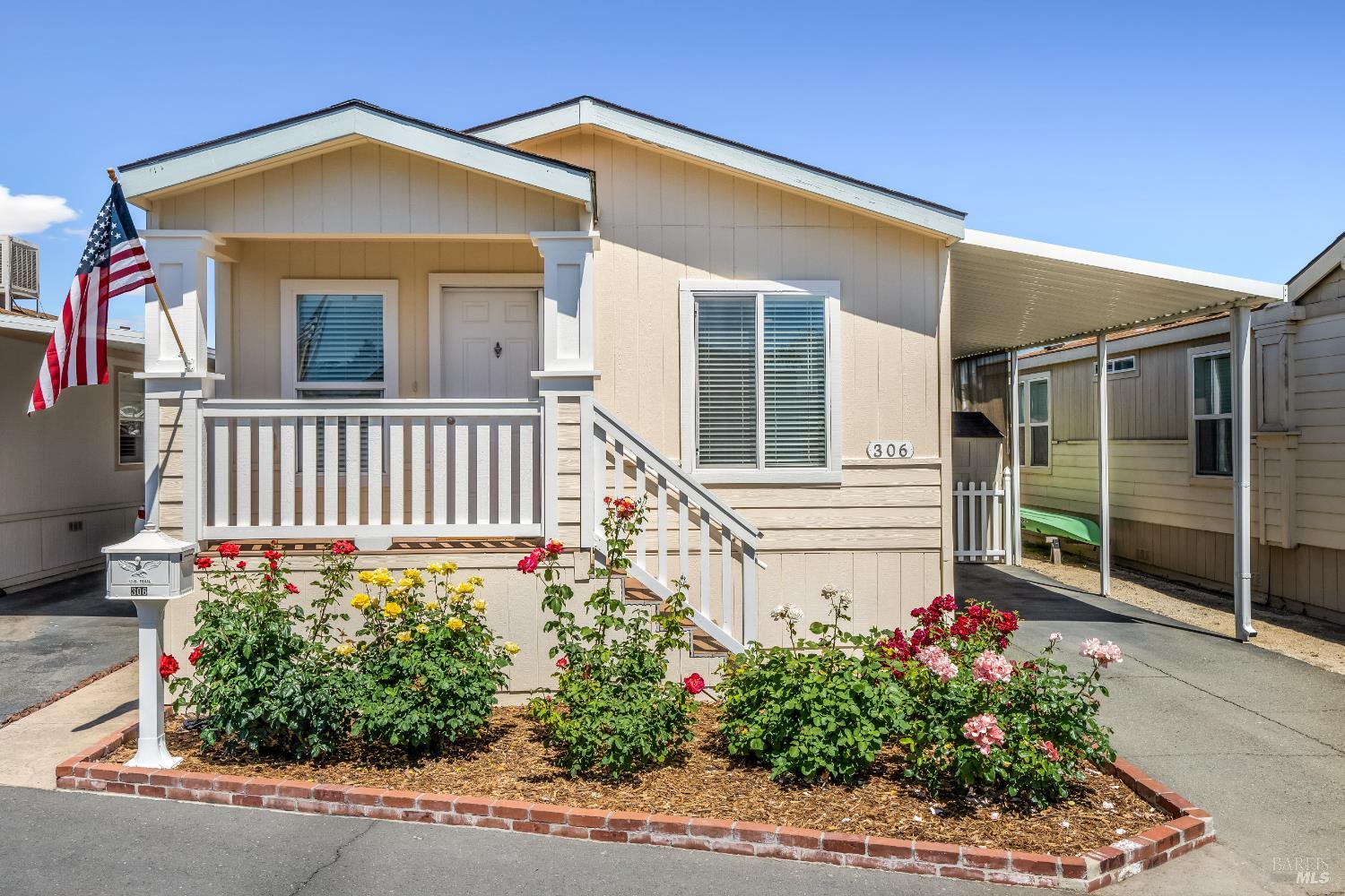 front view of a house