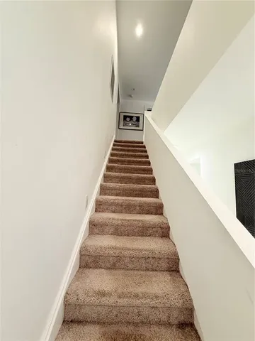 a view of a park with tree s