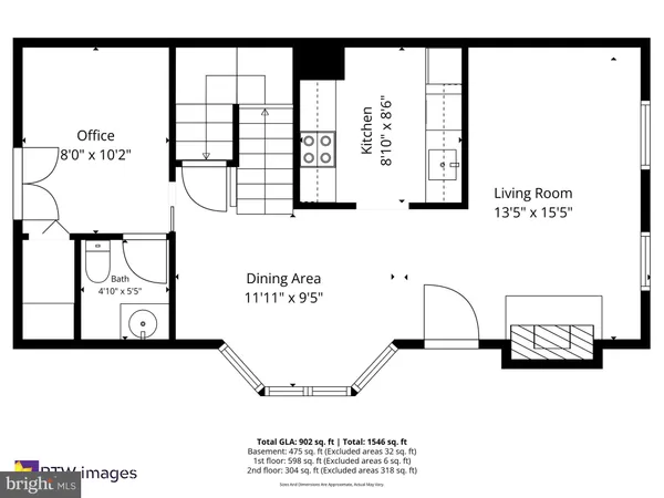 $539,000 | 6477 Brick Hearth Court, Alexandria, VA 22306