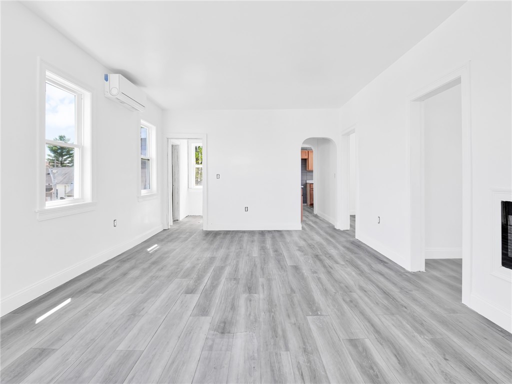 6 Shafter Street Providence, RI 02909 - Photo 6 of 19 Living room with view to kitchen