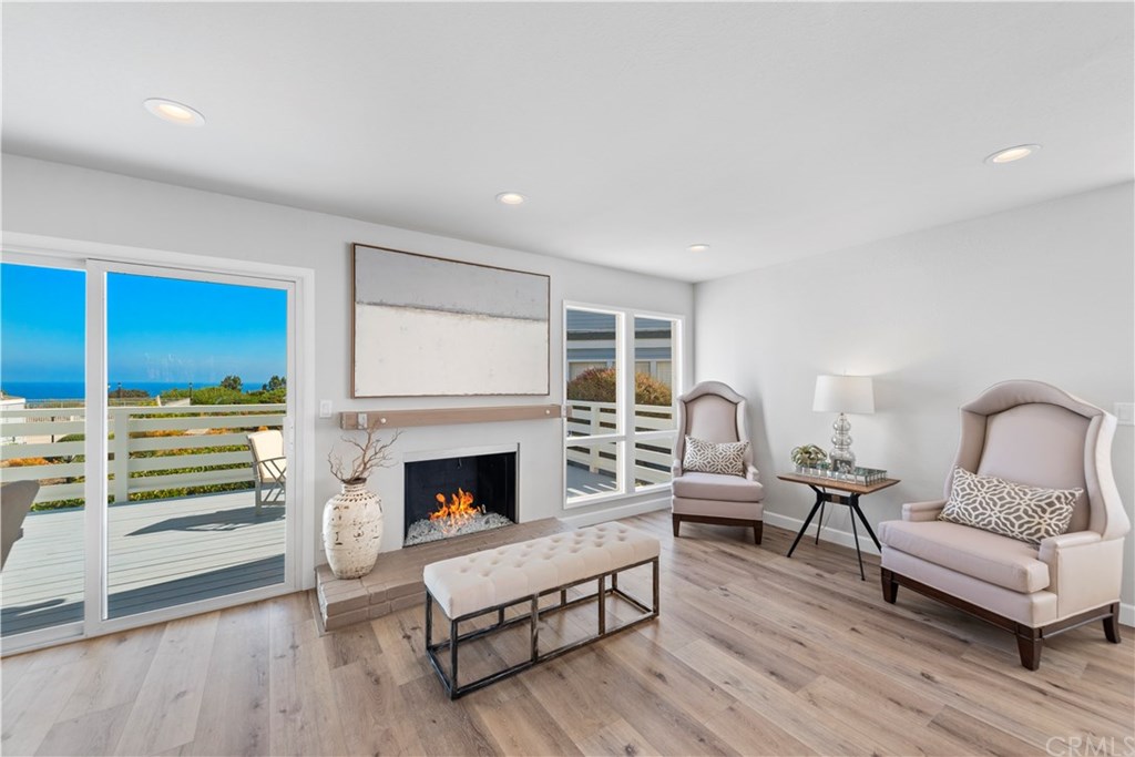 24592 Harbor View Drive, Unit A Dana Point, CA 92629 - Photo 1 of 32 This completely renovated home offers a stunning sit down ocean view from the living room, dining room, kitchen, master suite and decks off of the living room and master suite.