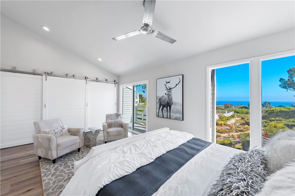 24592 Harbor View Drive, Unit A Dana Point, CA 92629 - Photo 13 of 32 70 sq ft was added to the master bedroom which allowed for a fantastic ocean view while lying in bed and the addition of a wall of closets.
