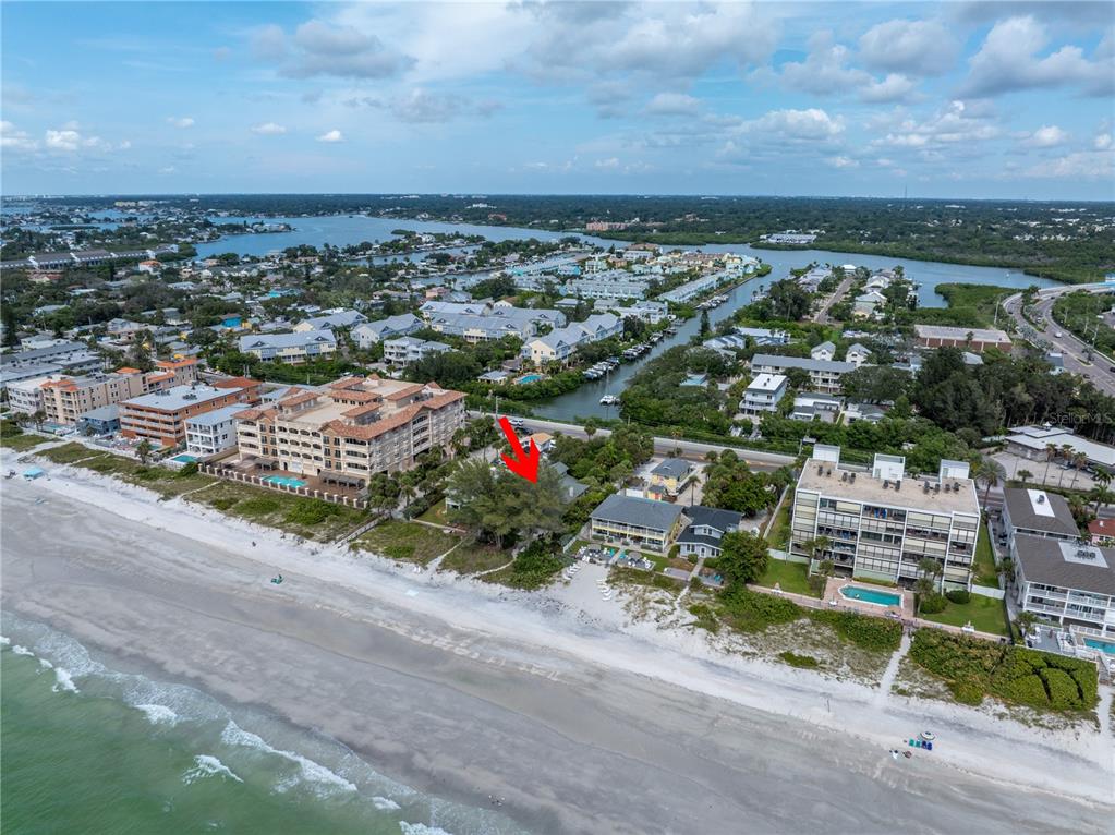 516 Gulf Boulevard Indian Rocks Beach, FL 33785 - Photo 90 of 97 an aerial view of a city