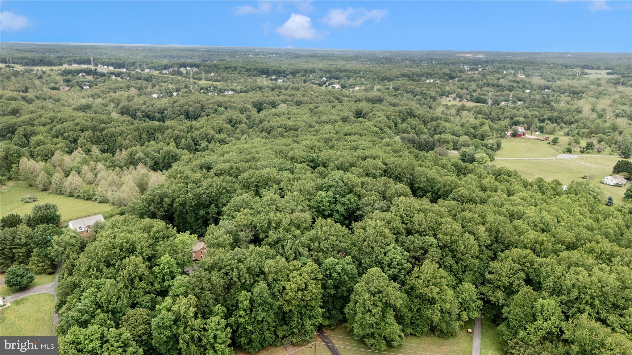 2221 Gold Mine Road Brookeville, MD 20833 - Photo 59 of 60 an aerial view of residential houses with outdoor space and trees
