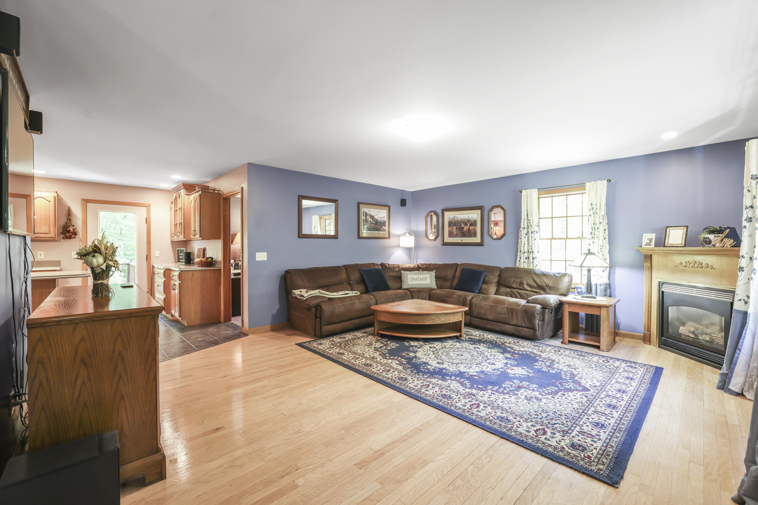 42 Cobb Road Poland, ME 04274 - Photo 5 of 33 Living Room, View To Kitchen