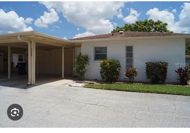front view of house with a yard