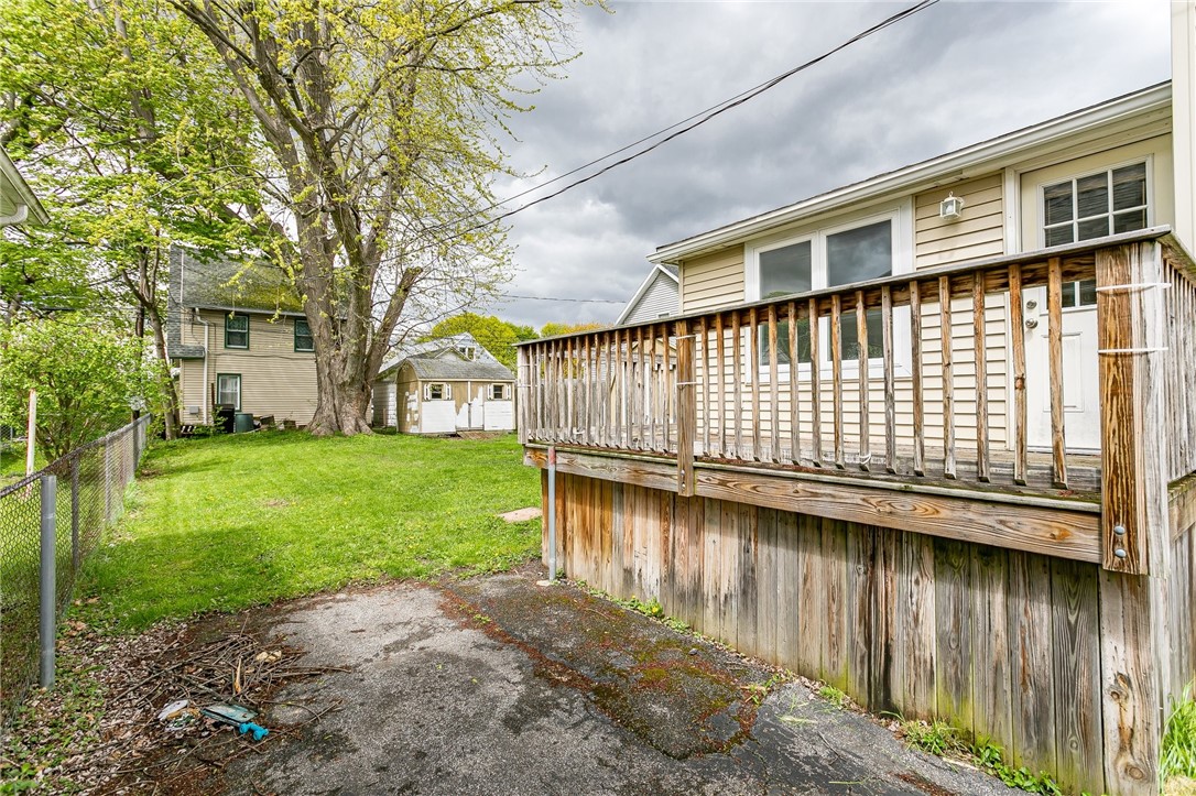 401 Crossfield Road Irondequoit, NY 14609 - Photo 22 of 24 Private Deck off first floor bedroom