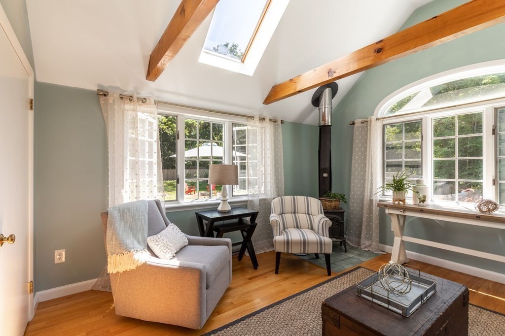 2 Ross Road Topsfield, MA 01983 - Photo 8 of 36 a living room with furniture and floor to ceiling windows