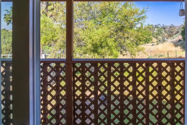 a view of outdoor space and deck