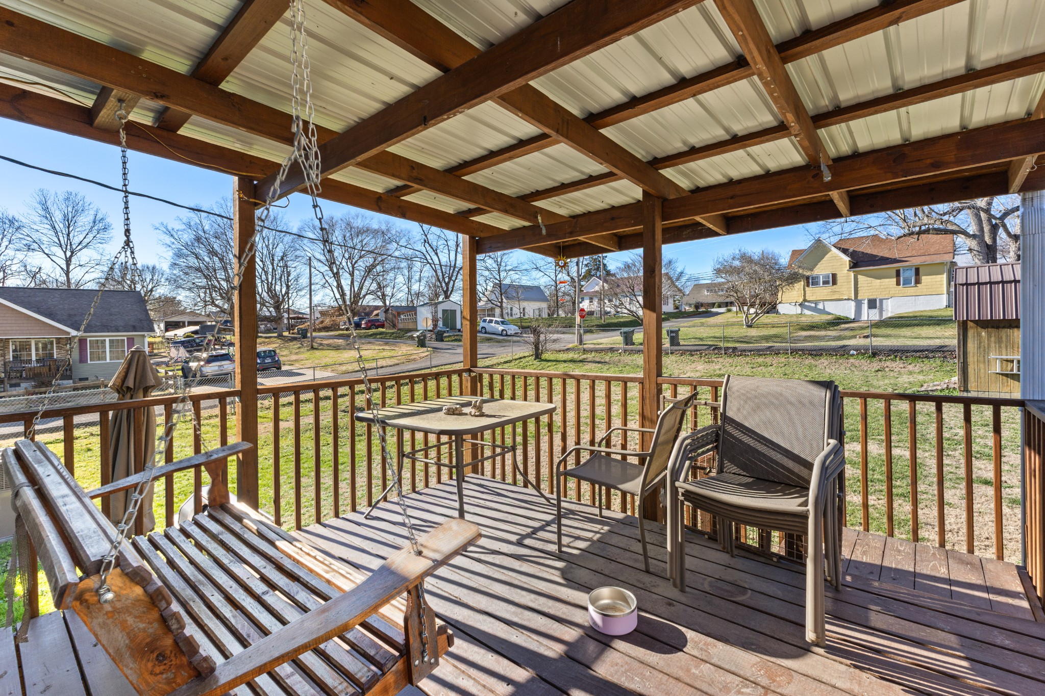406 High Street Dickson, TN 37055 - Photo 12 of 24 a view of a swimming pool with a patio