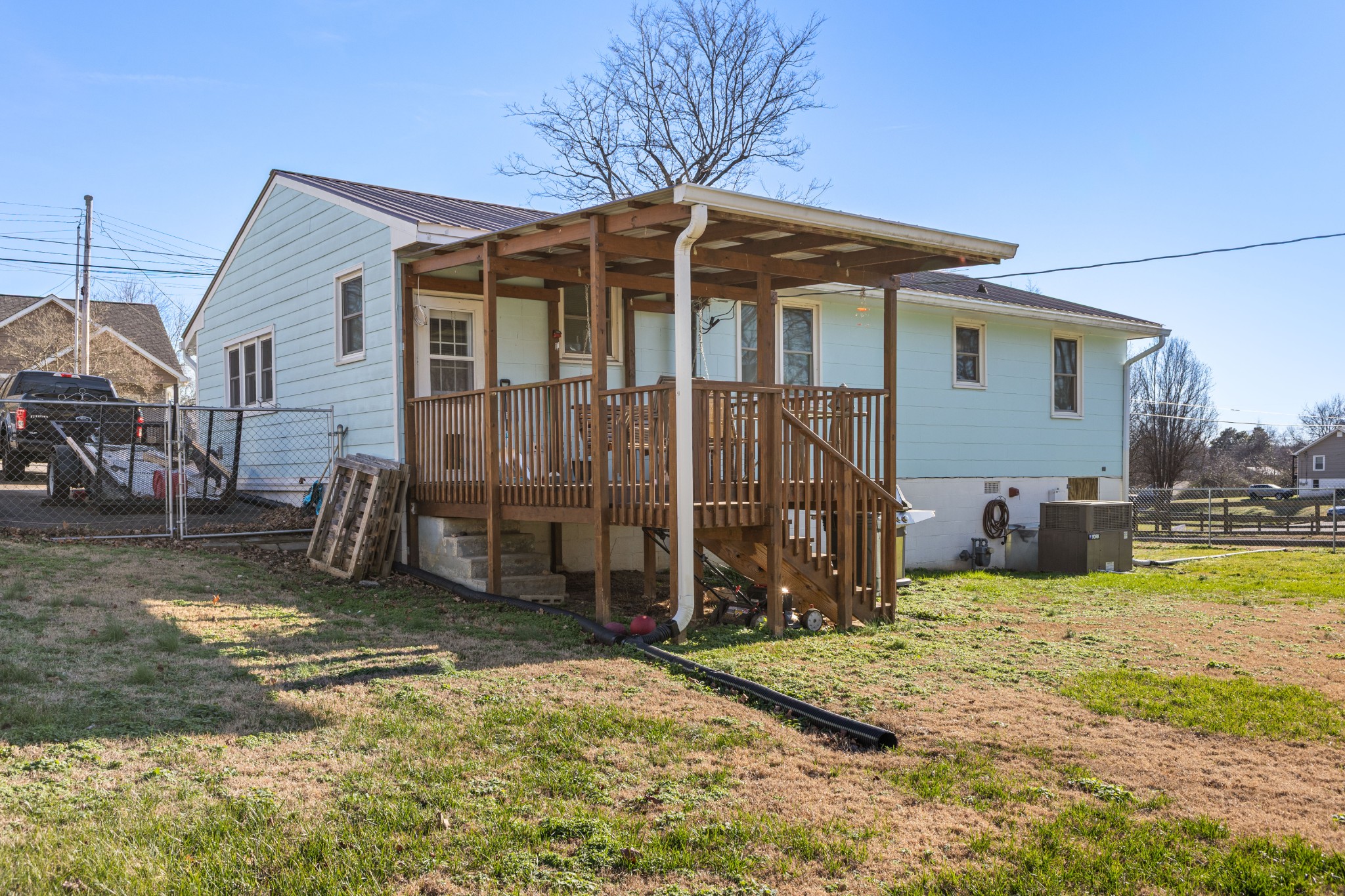 406 High Street Dickson, TN 37055 - Photo 13 of 24 a view of a house with a yard