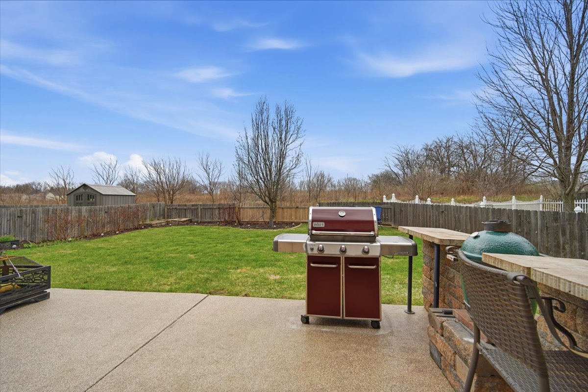 2429 Grey Fox Trail Bloomington, IL 61705 - Photo 31 of 43 a view of a patio with a yard