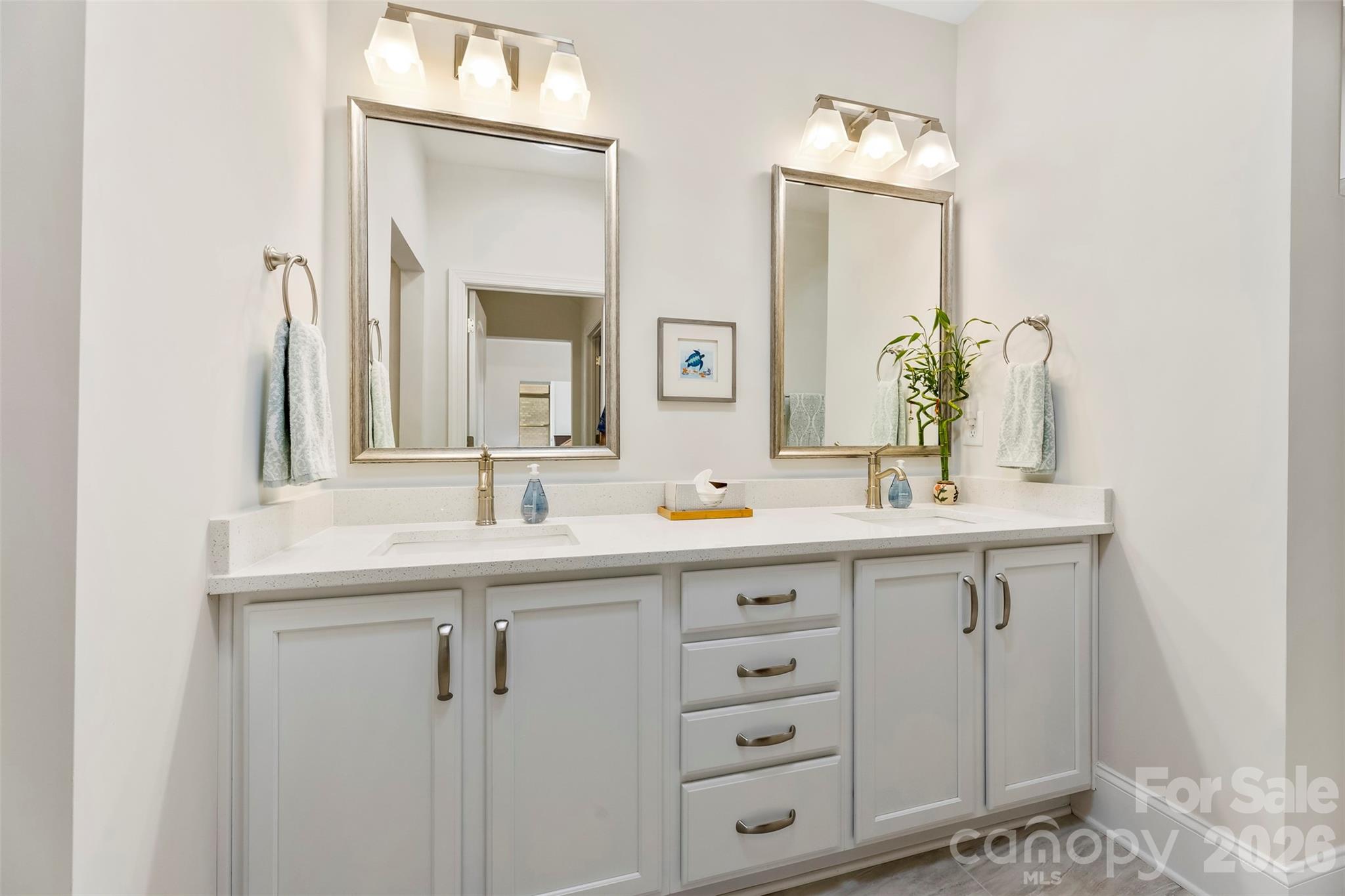 2014 New Style Way Fort Mill, SC 29708 - Photo 26 of 43 a bathroom with a sink vanity and mirror