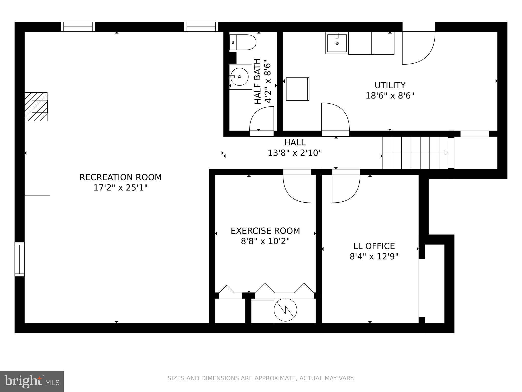 3353 Easton Road Edgewater, MD 21037 - Photo 40 of 41 Floor Plan: Lower Level
