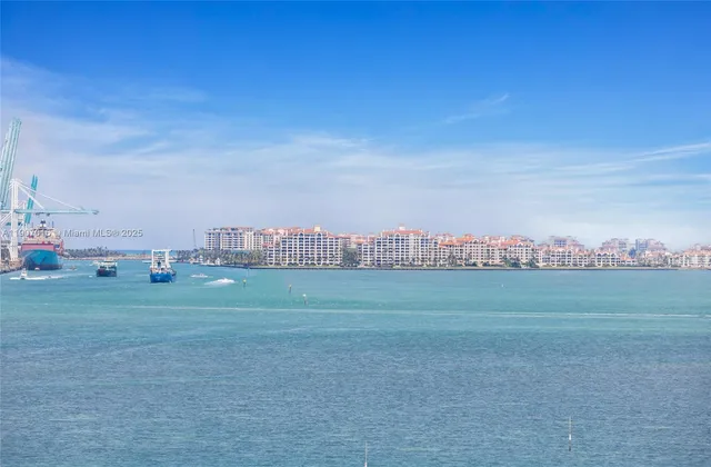 a view of city and river