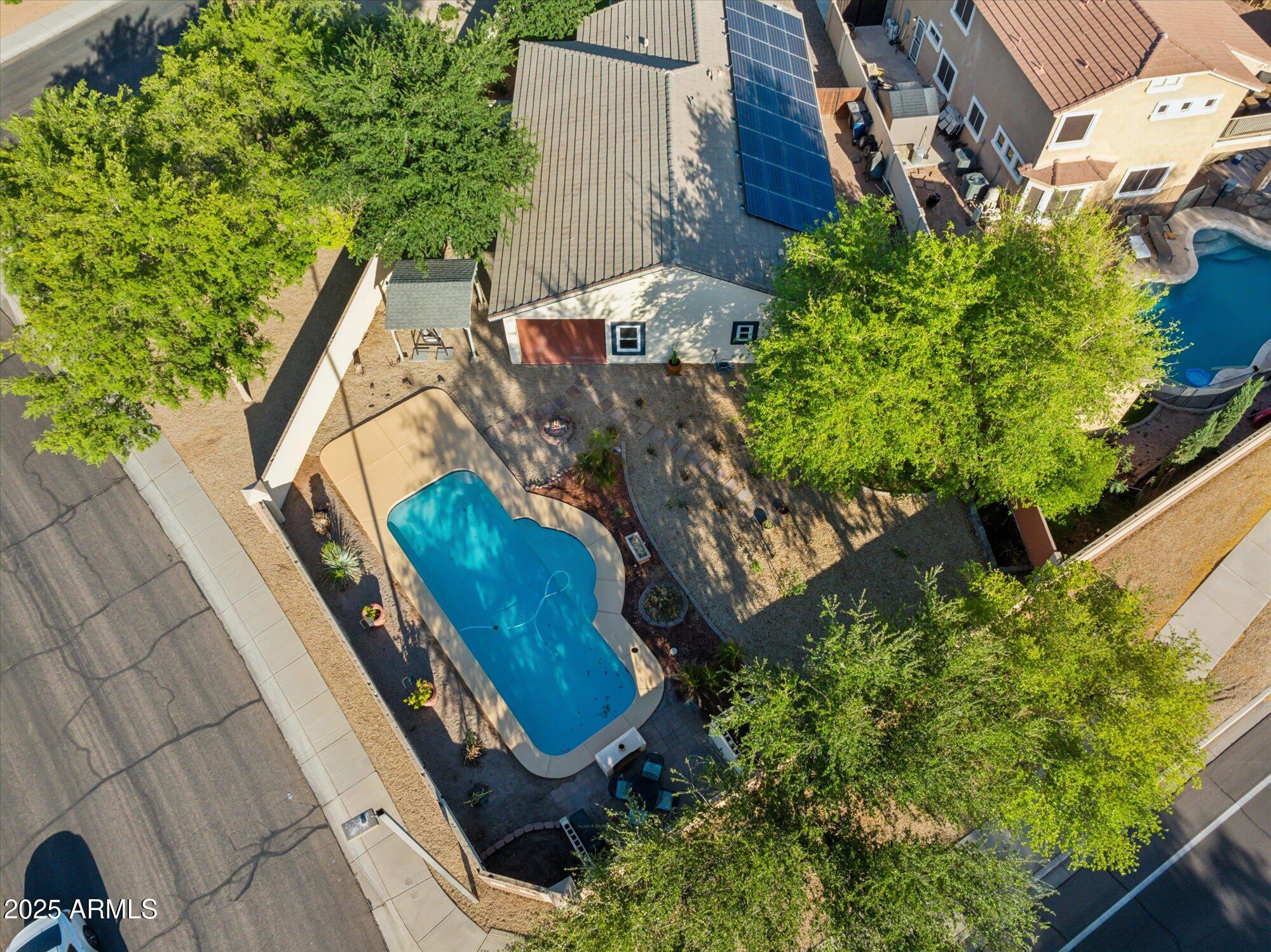 1924 South Rome Street Gilbert, AZ 85295 - Photo 24 of 60 an aerial view of a residential houses with outdoor space
