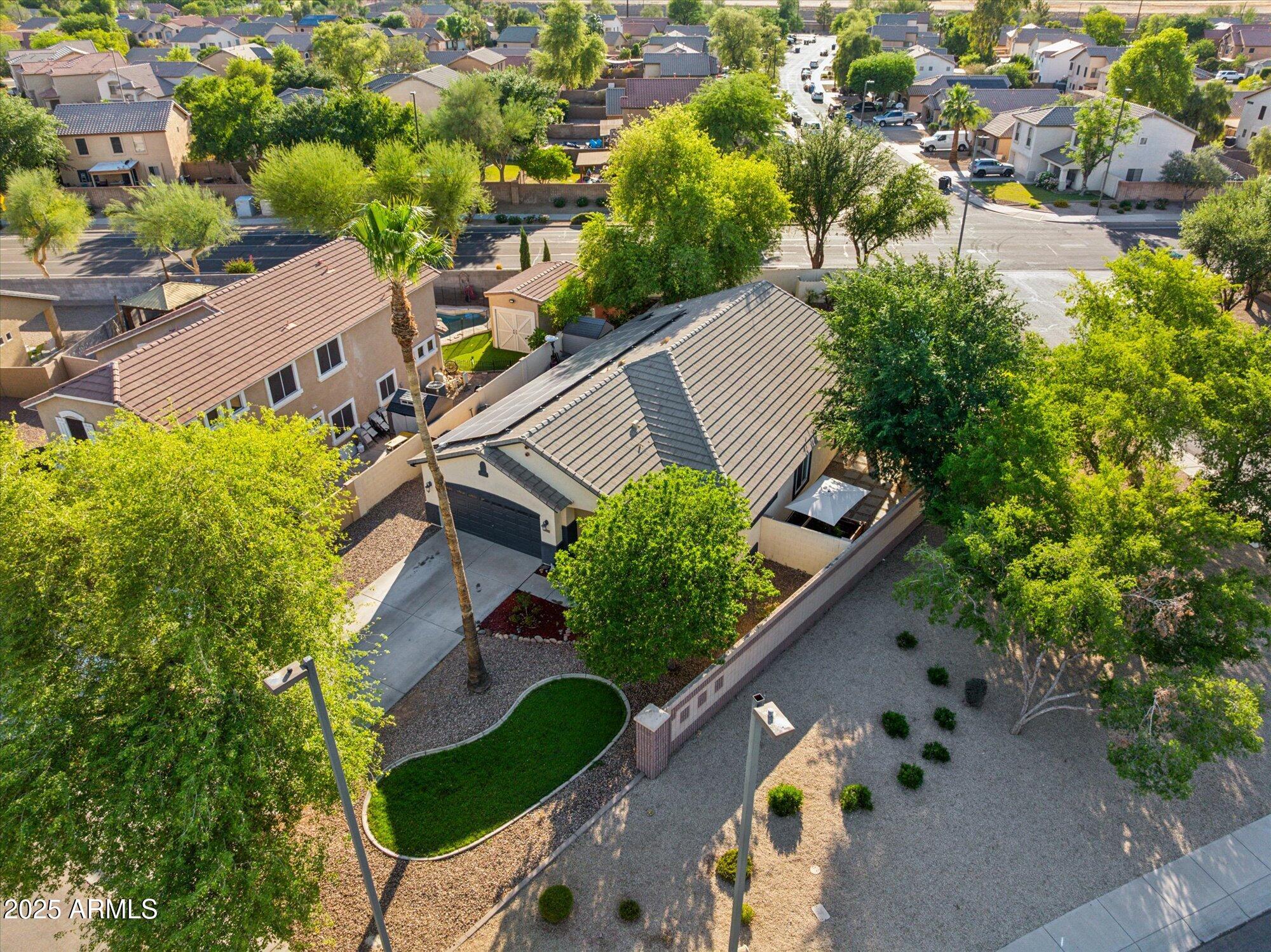 1924 South Rome Street Gilbert, AZ 85295 - Photo 26 of 60 an aerial view of a house
