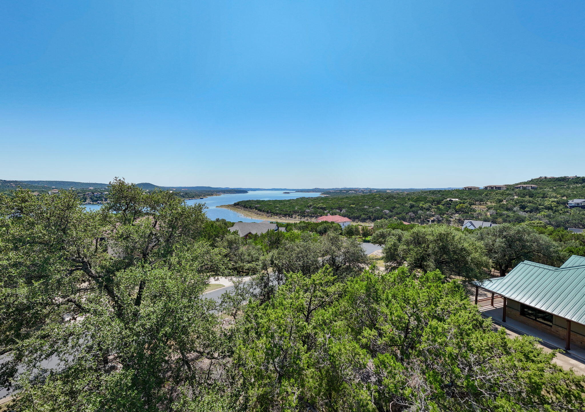 8102 Moon Rise Trail Jonestown, TX 78645 - Photo 18 of 33 an aerial view of a house with a yard