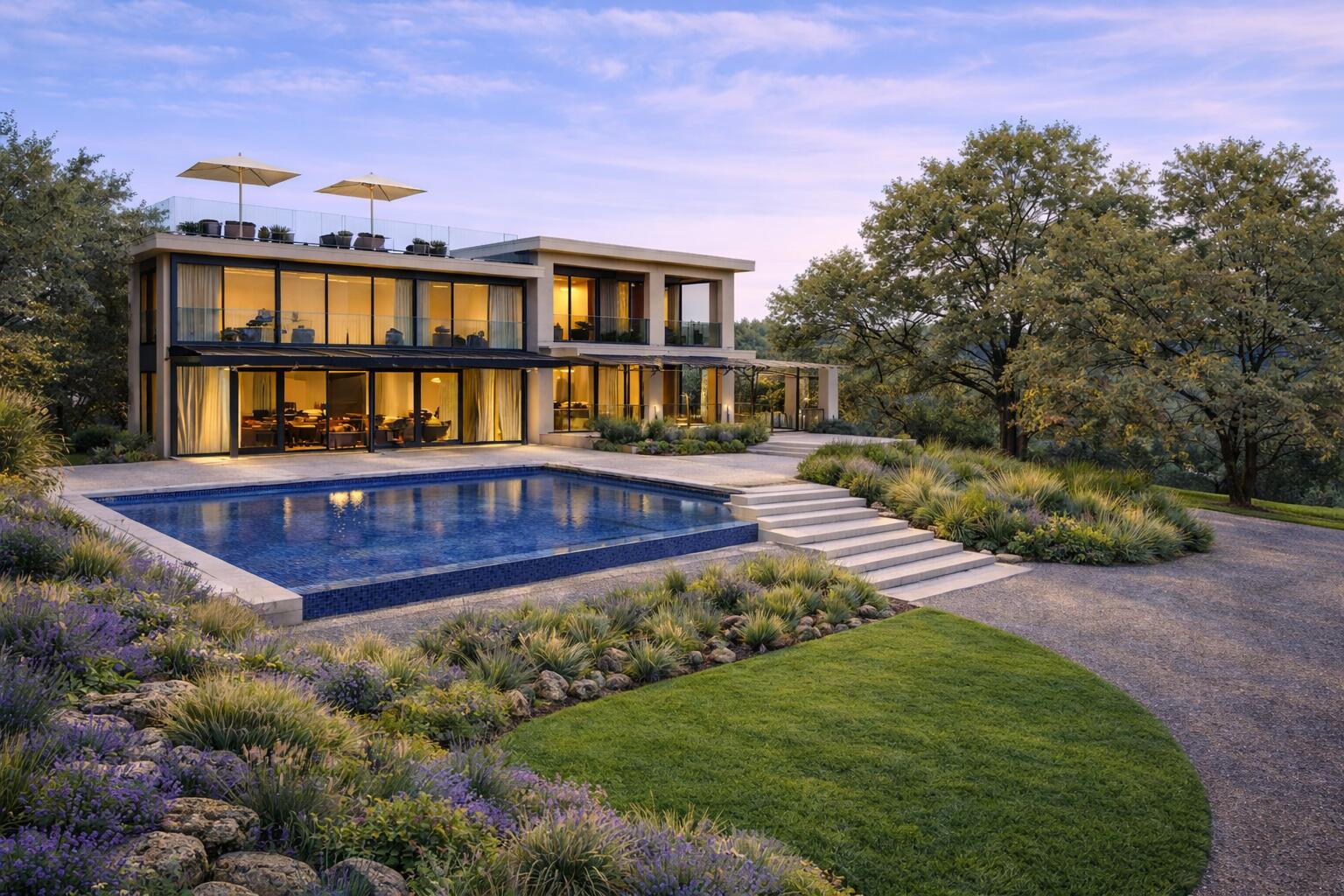 8102 Moon Rise Trail Jonestown, TX 78645 - Photo 20 of 33 a view of a house with a yard