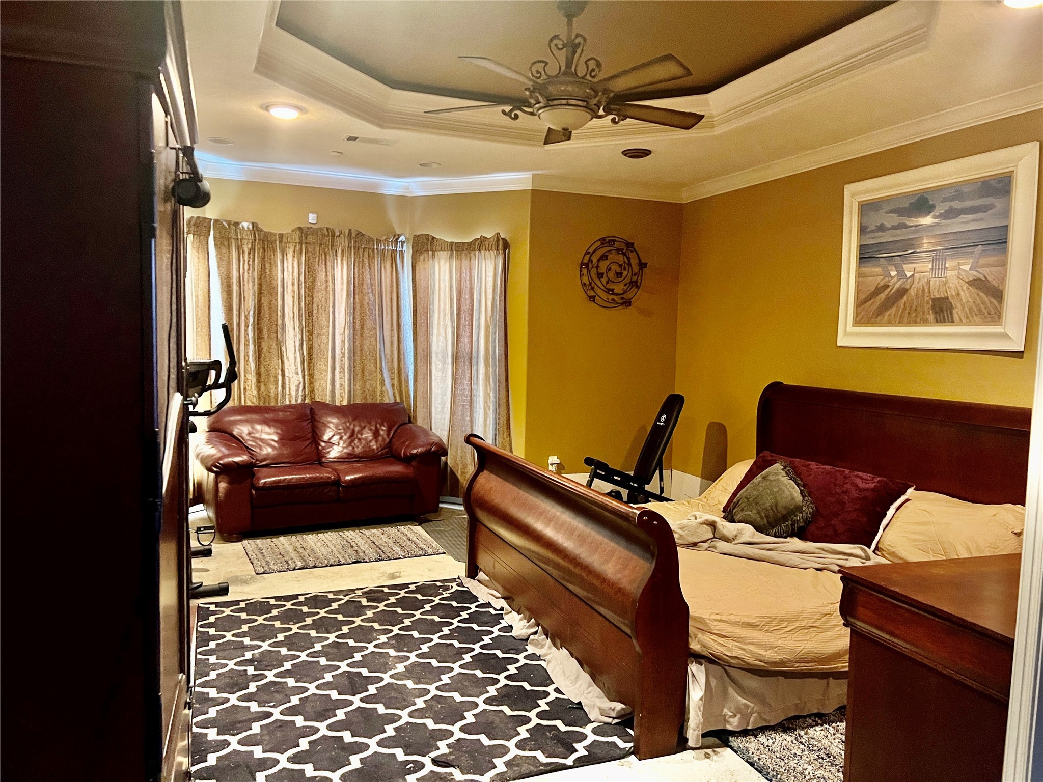 3301 Roya Court Port Arthur, TX 77642 - Photo 15 of 40 a bedroom with furniture and a window