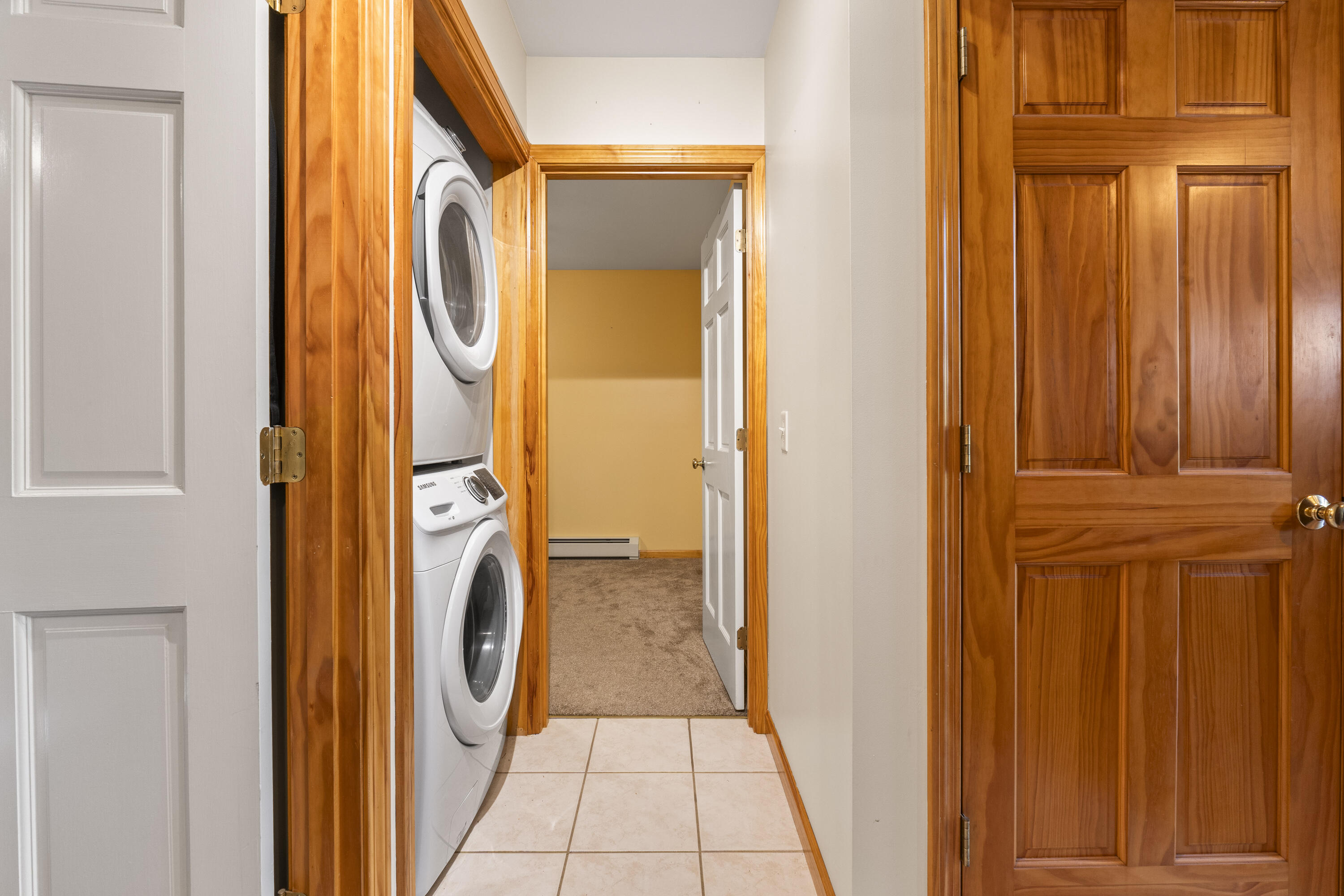 376 Bowdoinham Road Sabattus, ME 04280 - Photo 24 of 84 First Floor Laundry/Hall to Bedroom 2