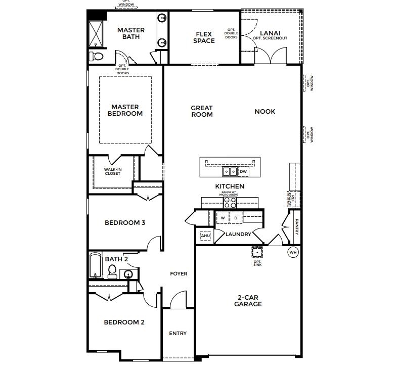 25330 Lakeside Terrace Loxley, AL 36551 - Photo 23 of 23 Floor Plan