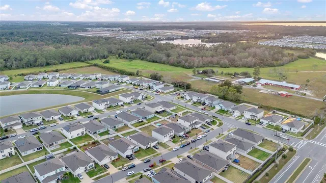 a view of city with ocean
