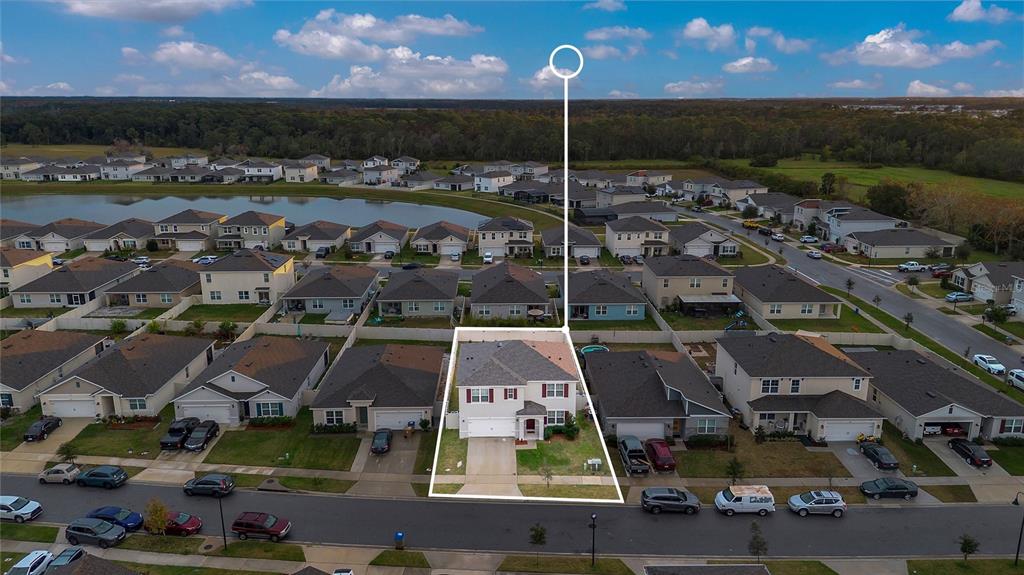 641 Talisi Loop St. Cloud, FL 34771 - Photo 37 of 40 an aerial view of residential houses with outdoor space