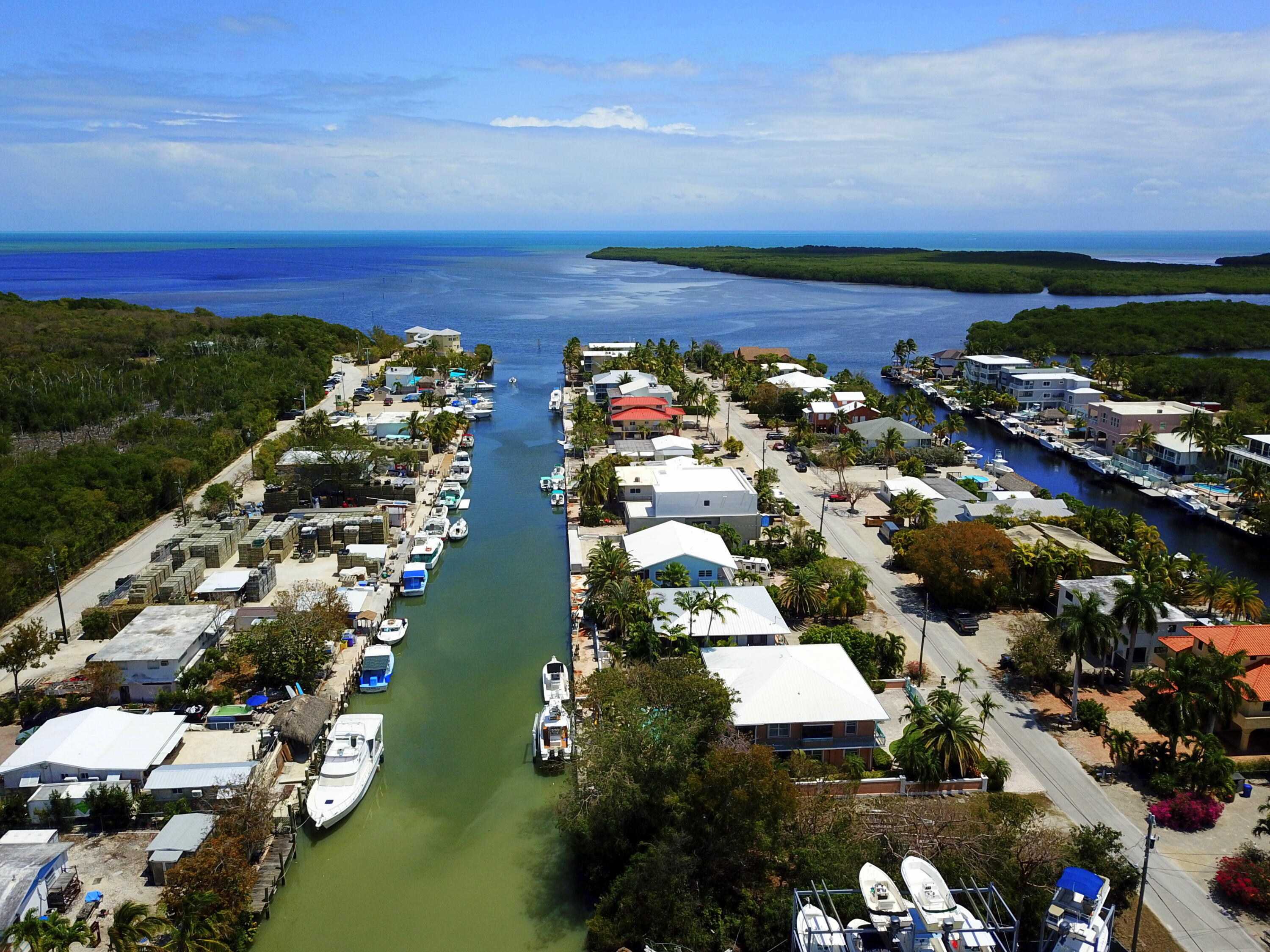 8 South Exuma Road Key Largo, FL 33037 - Photo 7 of 18 an aerial view of ocean and residential houses with outdoor space