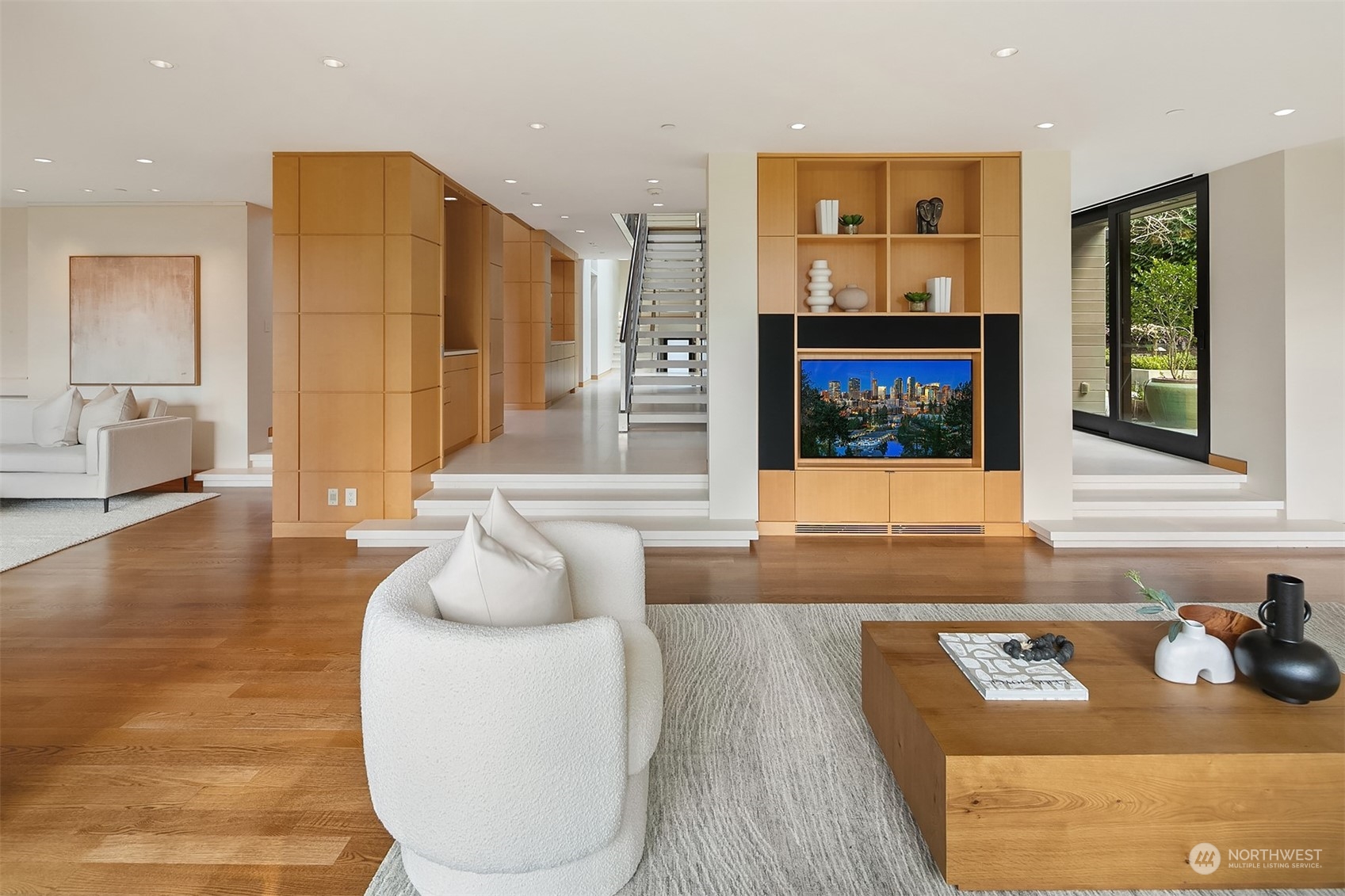 1829 Evergreen Point Road Medina, WA 98039 - Photo 10 of 39 a living room with furniture and window