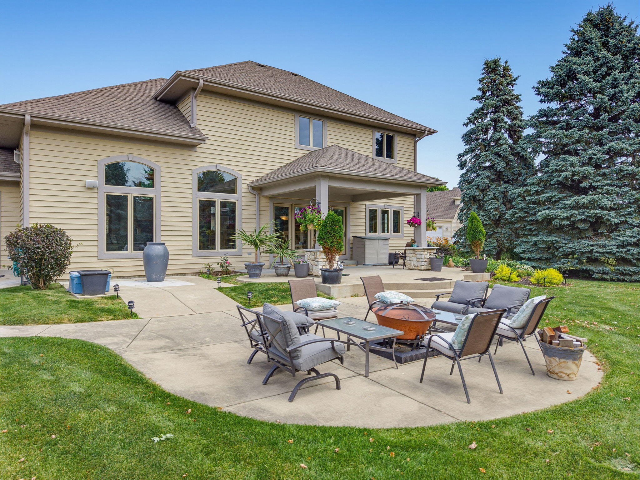 N33W33201 Maplewood Road Nashotah, WI 53058 - Photo 54 of 69 Backyard Patio