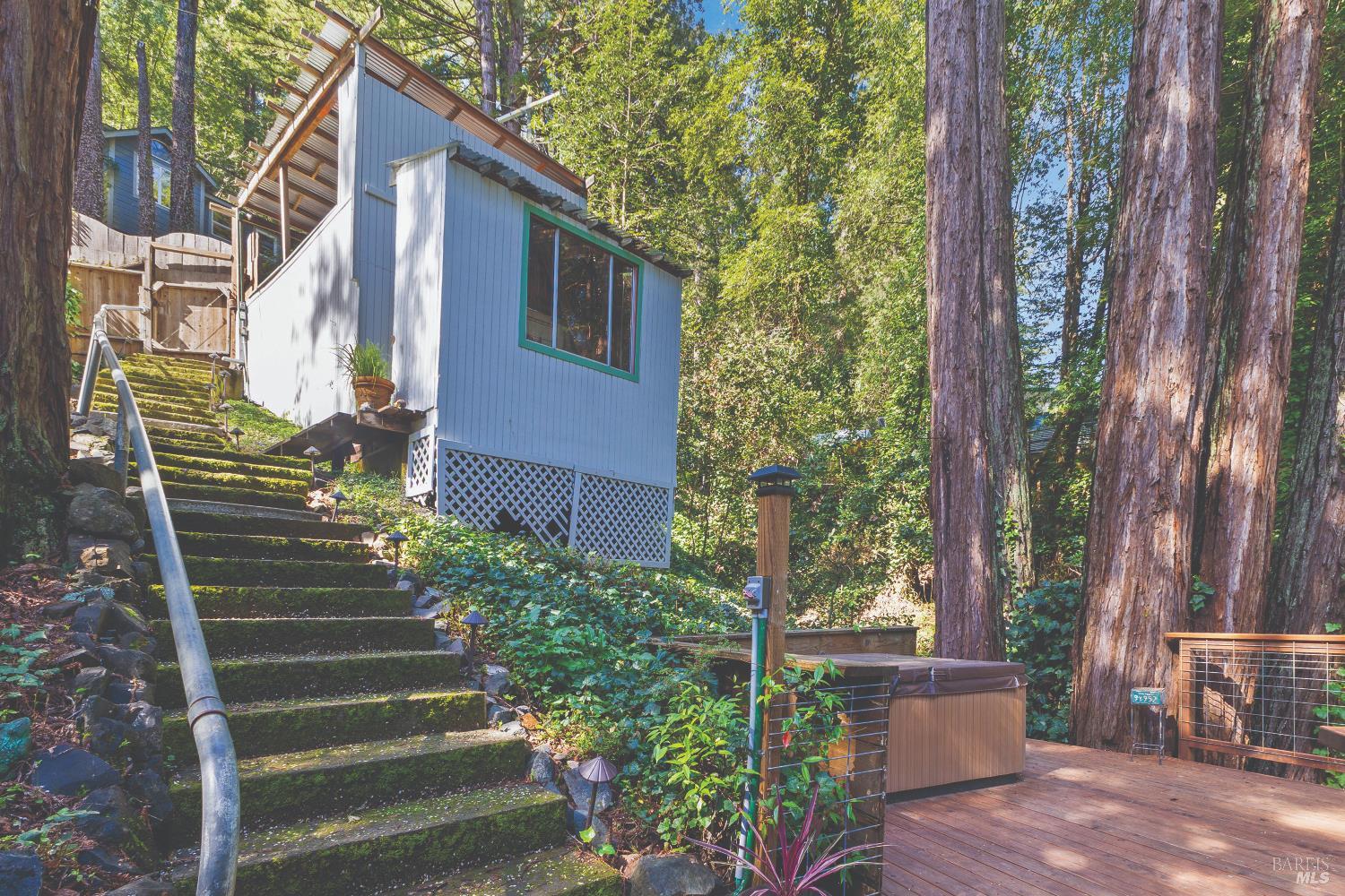 9085 Middle Terrace Monte Rio, CA 95462 - Photo 2 of 77 a view of a house with a yard