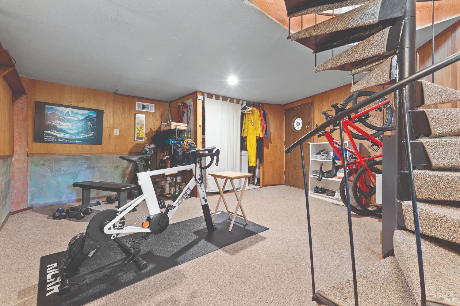 9085 Middle Terrace Monte Rio, CA 95462 - Photo 43 of 77 a view of a livingroom with furniture and a ceiling fan