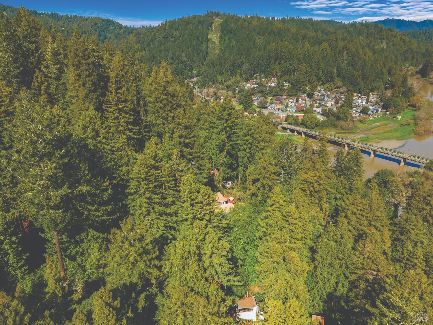 9085 Middle Terrace Monte Rio, CA 95462 - Photo 68 of 77 a view of a lake with a mountain